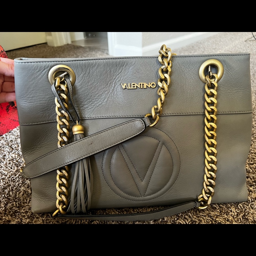 Gray Valentino shoulder Purse